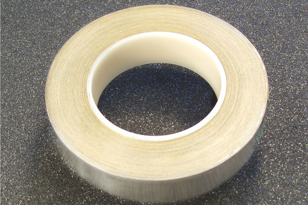 Lead foil tape close-up