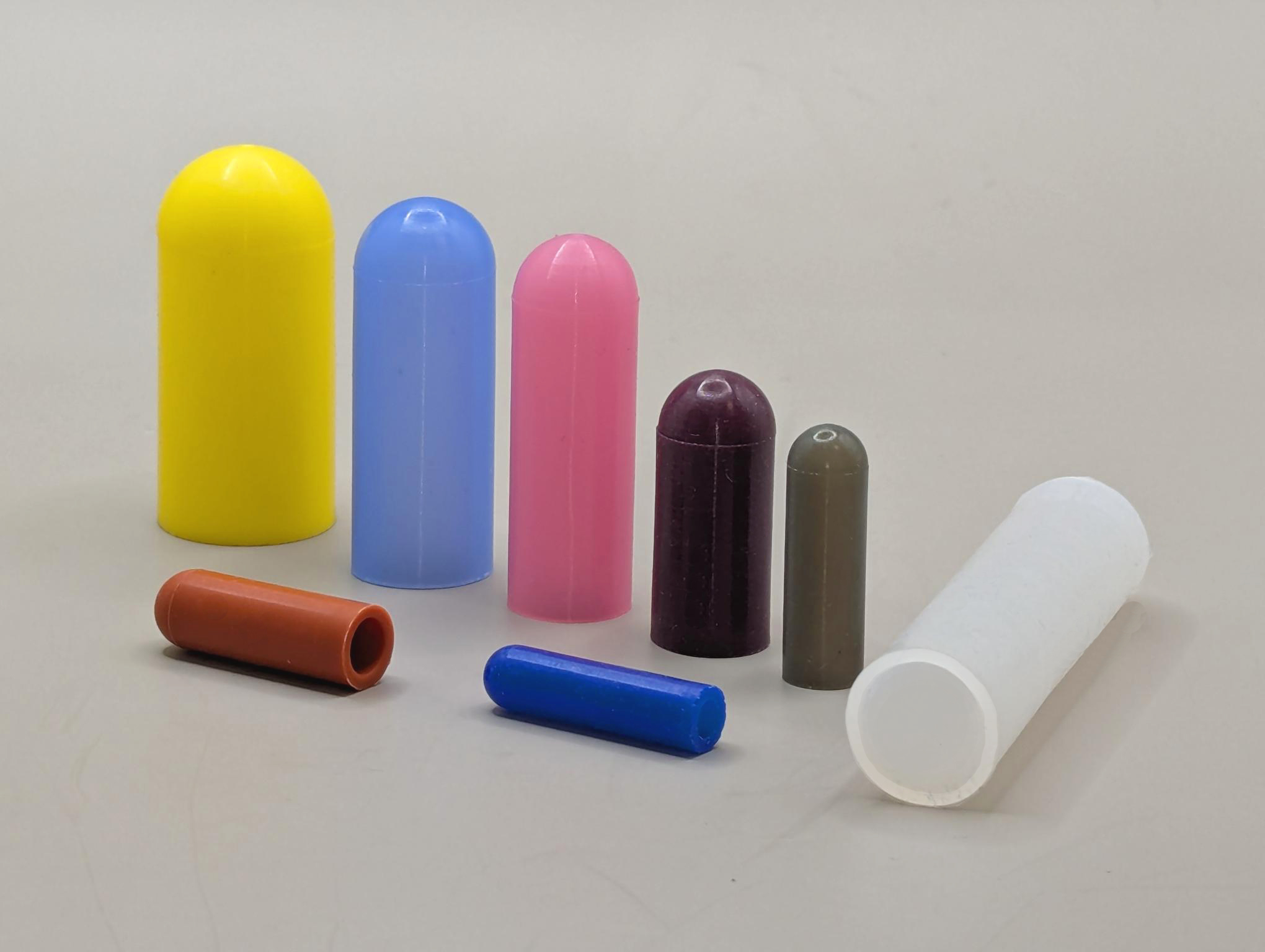 Silicone Straight Wall Caps