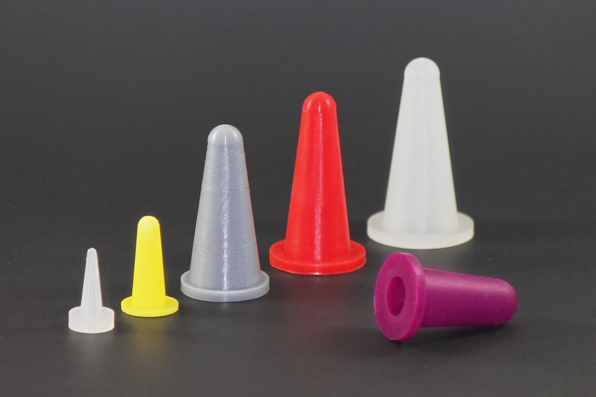 Silicone Tapered Flange Plugs