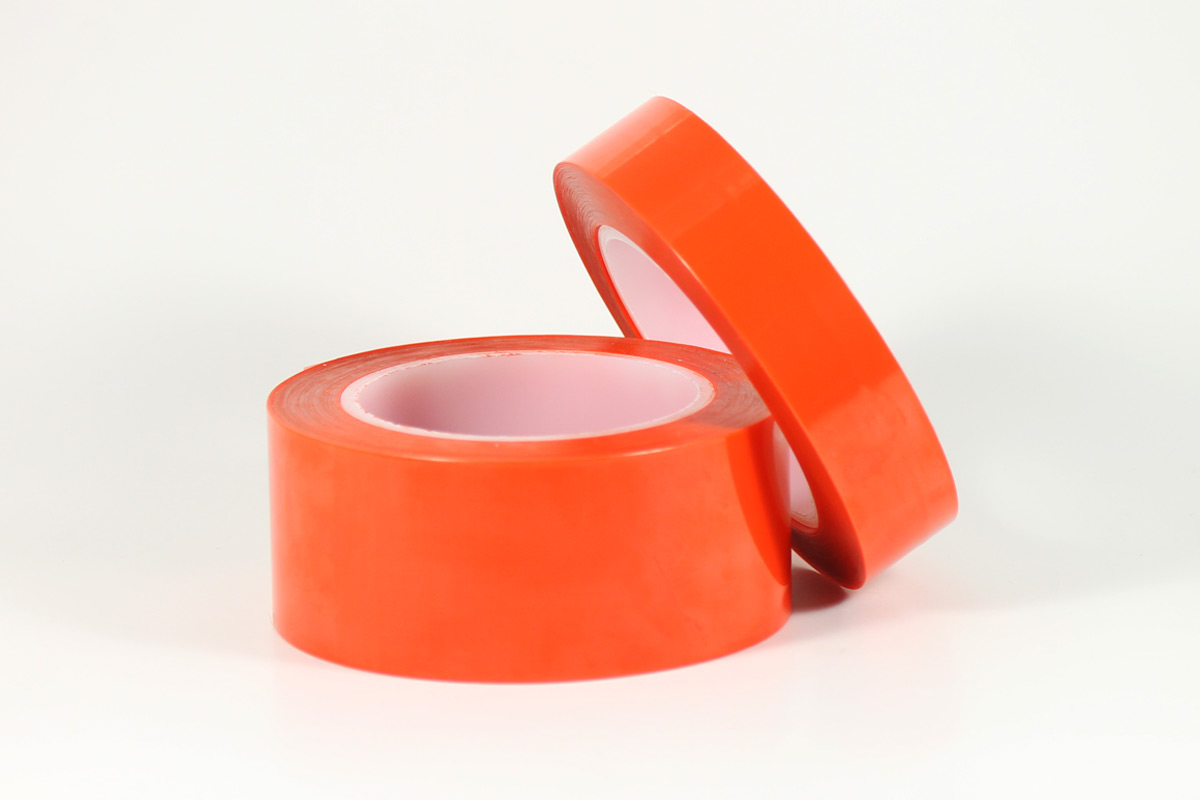 Orange Polyester Tape