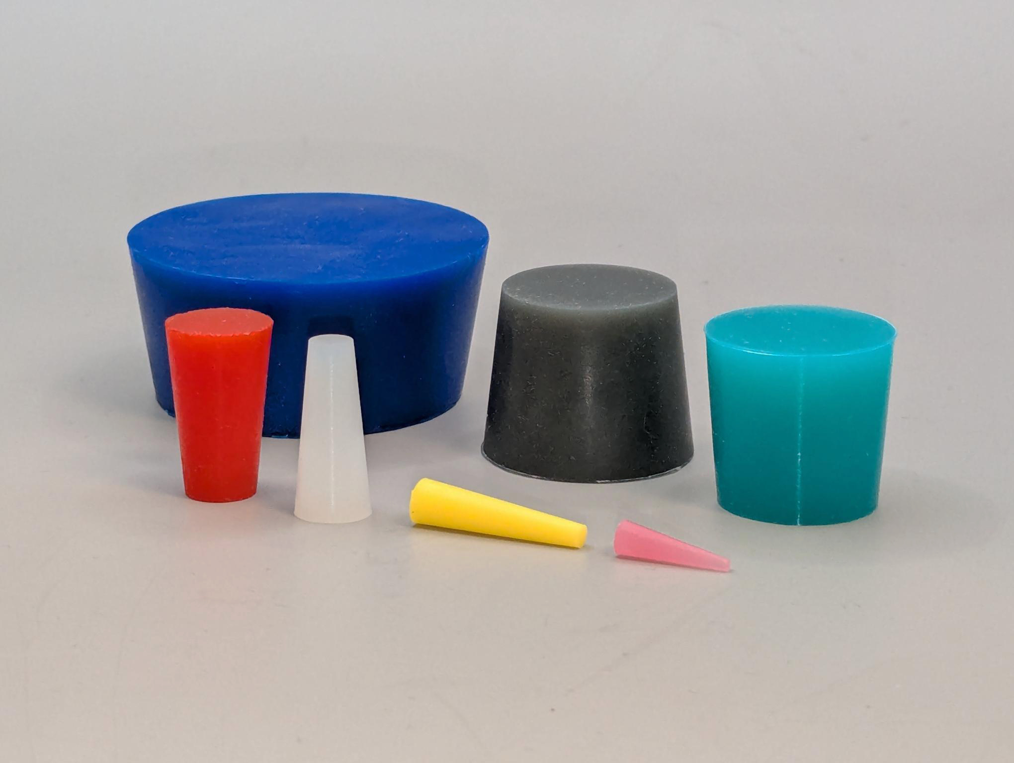 Silicone Tapered Plugs