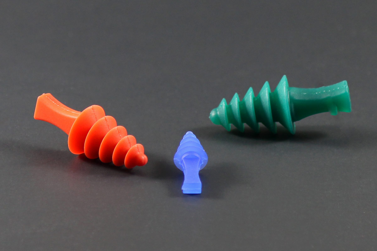 Silicone Multi-Flange Plugs