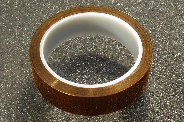 Polyimide film tape close-up